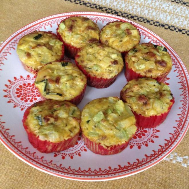 MUFFINS AUX COURGETTES
